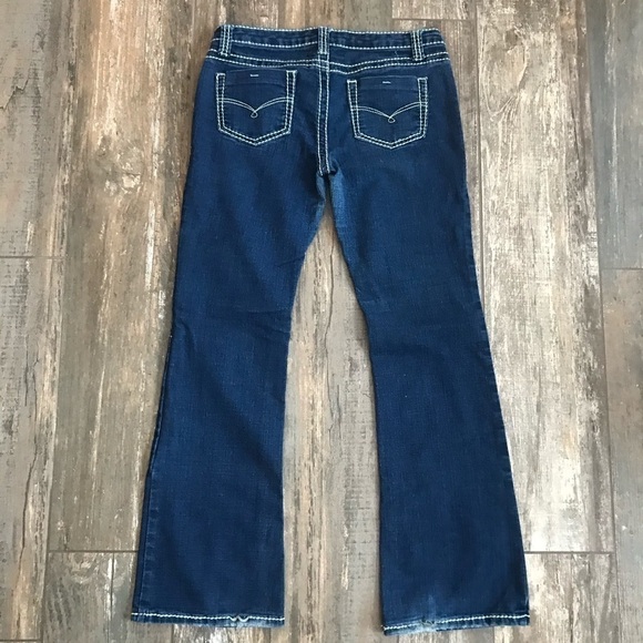BLUE Asphalt stretch denim heavy stitch size 11 - Picture 9 of 10